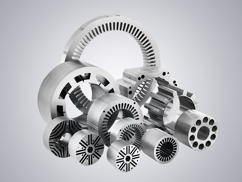 Felvonó vontatómotor állórész és rotormag