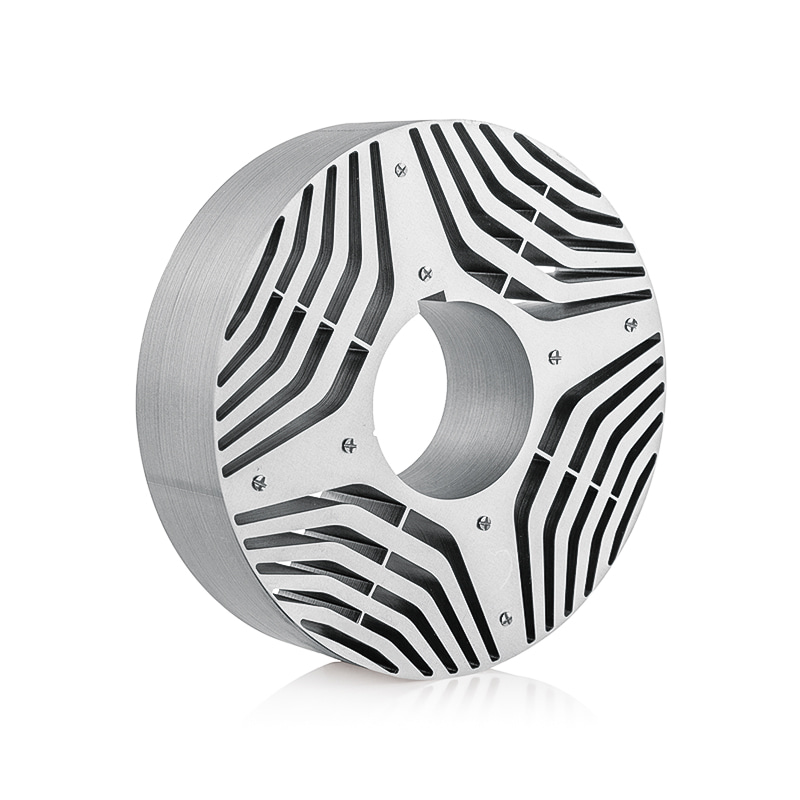 Ipari hajtómotor állórész és forgórész magok