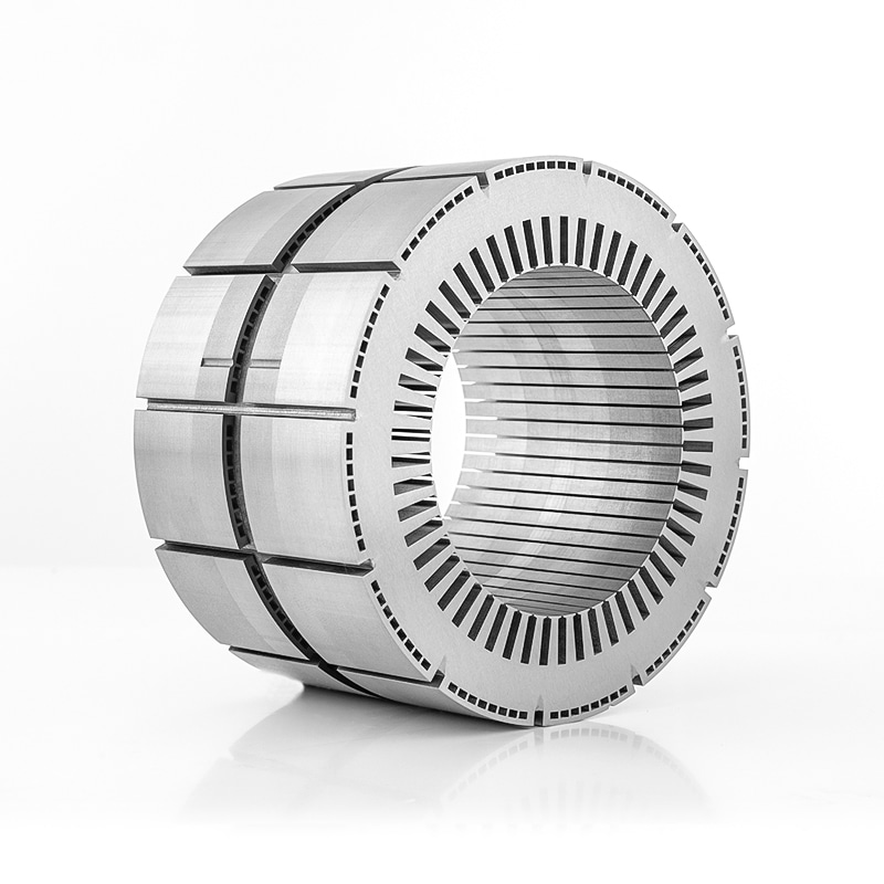 Új energiahajtású motor állórész és forgórészmag