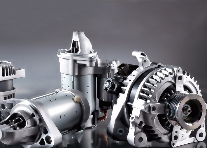 Autóipari kismotor állórész és rotormag